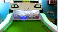 부스 소형 골프 동전에 의하여 운영하는 오락 기계, 아이들 상업적인 아케이드 기계