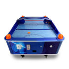 파란 실내 공기 하키 테이블, 스포츠 게임 공기 하키 탁구 테이블