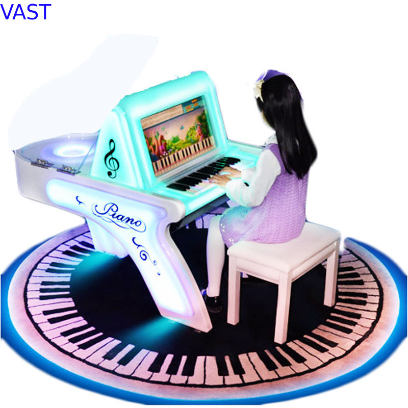 아이들 운동장을 위한 동전에 의하여 운영하는 노래방 기계 피아노 아케이드 게임